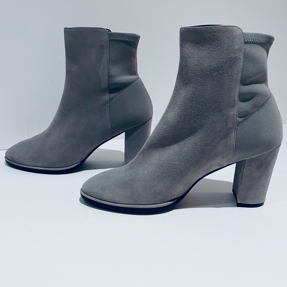 STUART WEITZMAN SUEDE LEATHER BOOTS. - Picture 4 of 9